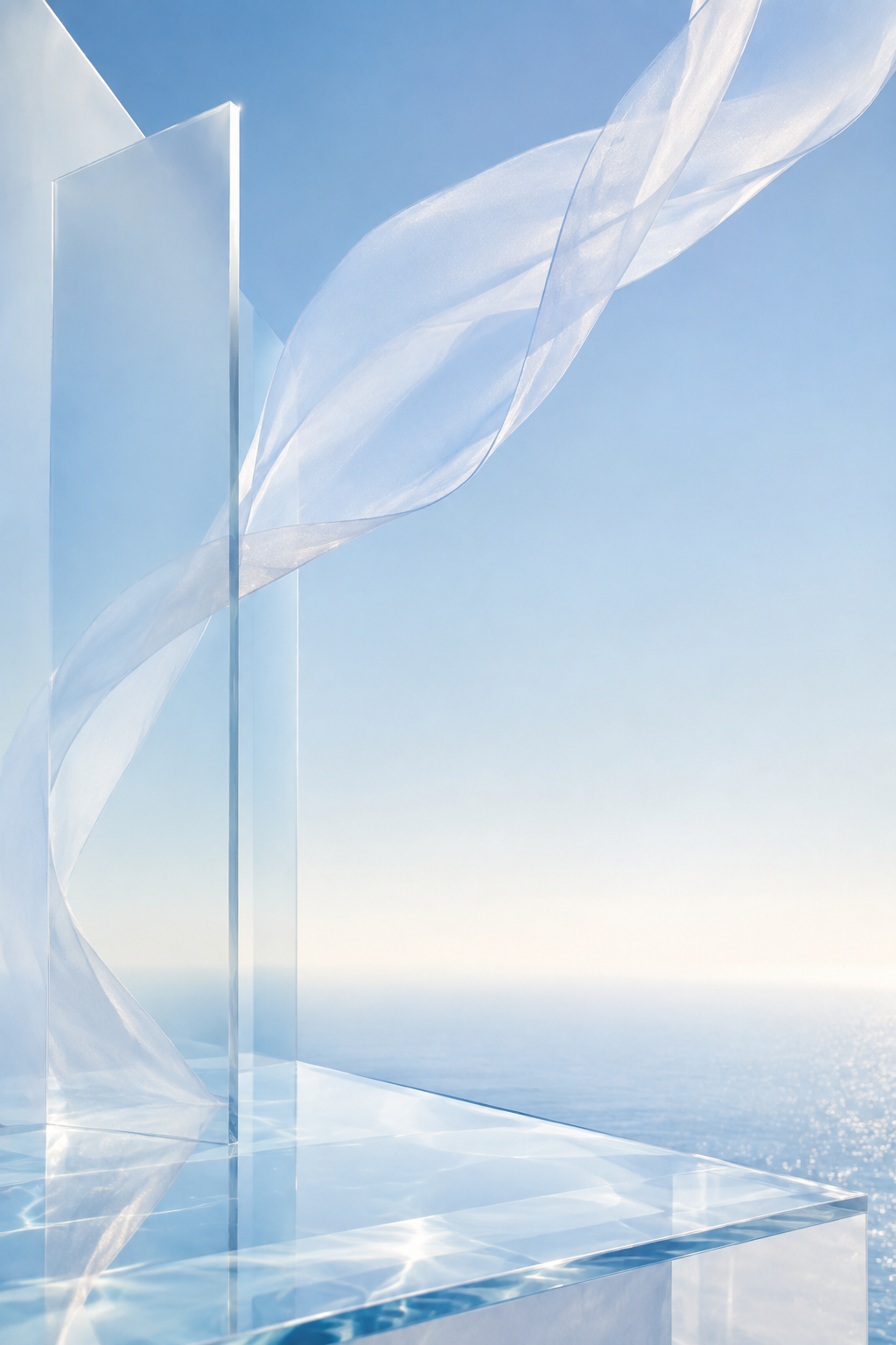 Volar — vetro, aria e luce